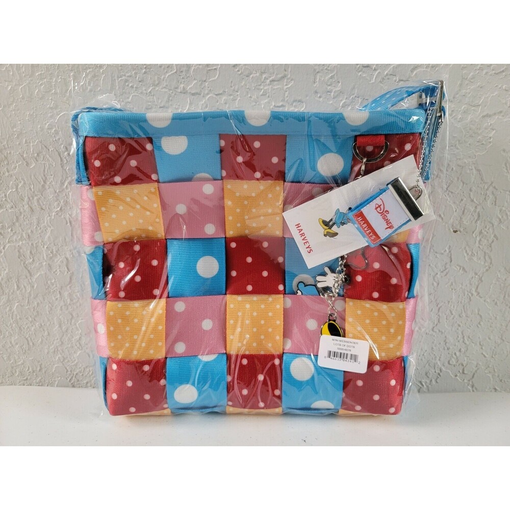 Harveys Seatbelt Mini Messenger Disney / Minnie Lots of Dots